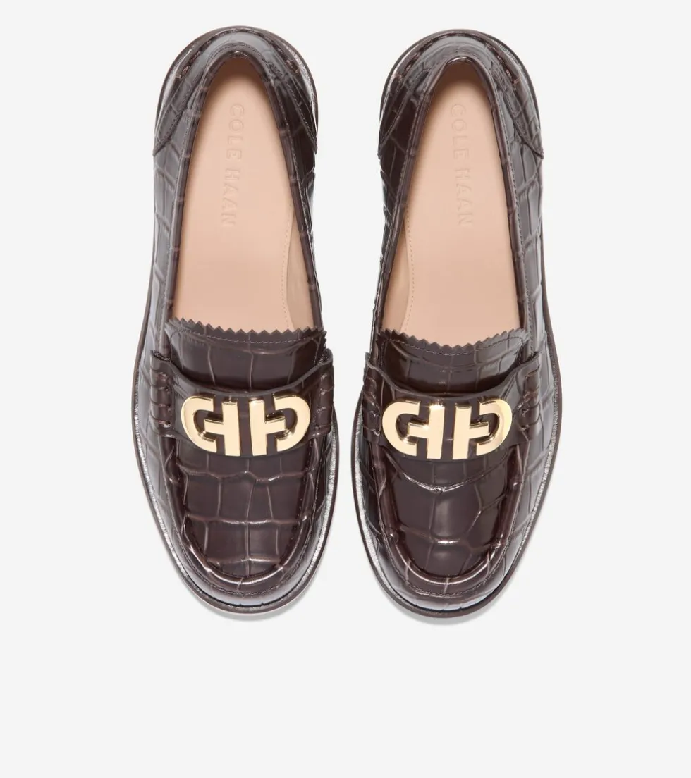 Cole Haan Dress Shoes|Loafers & Drivers*Women's Charlsie Loafers ChocolateCroc