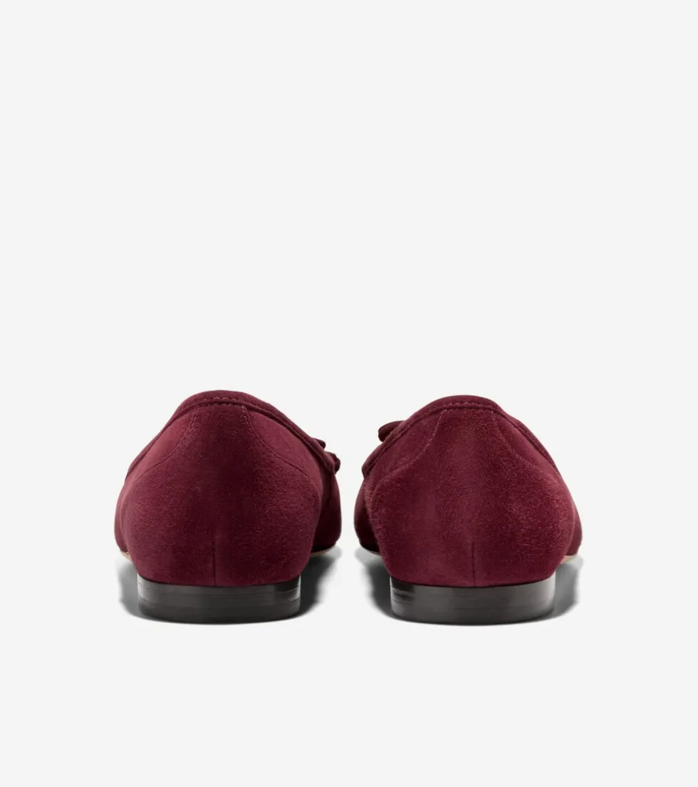 Cole Haan Dress Shoes|Flats & Ballets*Women's Chlea Ballet Flats Bloodstone