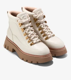 Cole Haan Boots*Women's Delilah Waterproof Lace-Up Boots Birch