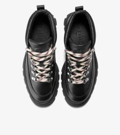 Cole Haan Boots*Women's Delilah Waterproof Lace-Up Boots Black