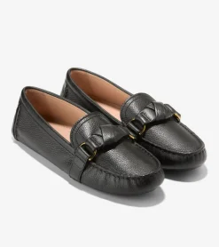 Cole Haan Loafers & Drivers*Women's Emmie Knot Drivers Black