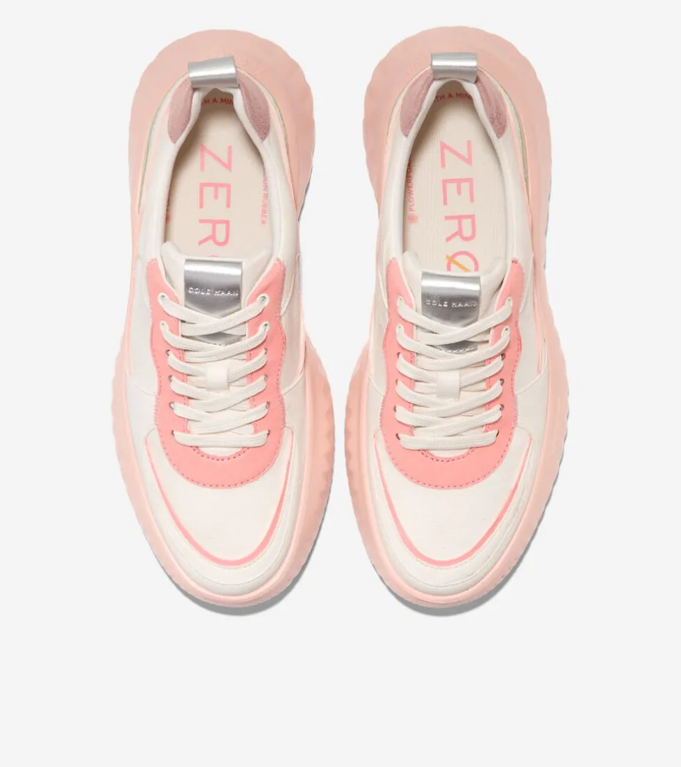 Cole Haan Sneakers*Women's Generation ZERØGRAND II Court Sneakers Ivory-DesertFlower-CameoRose