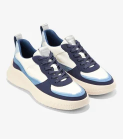 Cole Haan Sneakers*Women's Generation ZERØGRAND II Court Sneakers Ivory-CelestialBlue