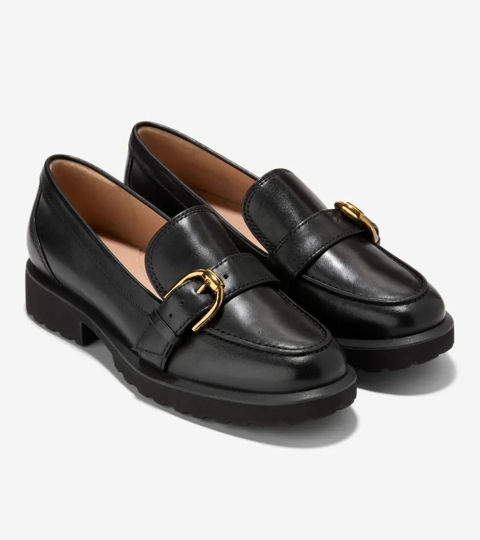 Cole Haan Dress Shoes|Loafers & Drivers*Women's Giana Buckle Loafers Black