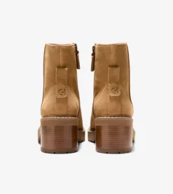 Cole Haan Boots*Women's Gillian Waterproof Lug Boots GoldenToffee