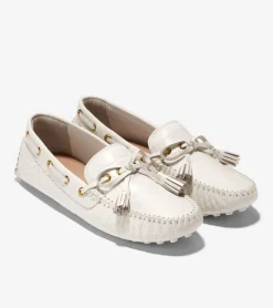 Cole Haan Loafers & Drivers*Women's Gissella Drivers IvoryCrocPrint