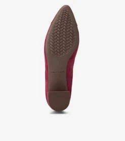 Cole Haan Dress Shoes|Heels & Pumps*Women's Go-To Block Heel Pumps 45MM BlackCherryPatent