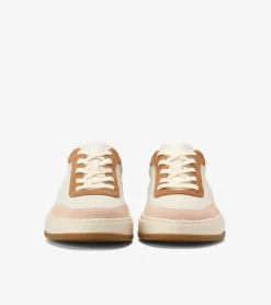 Cole Haan Sneakers*Women's Grandpr&oslash; Carissa Sneakers Ivory-Porcelain-GoldenHoney