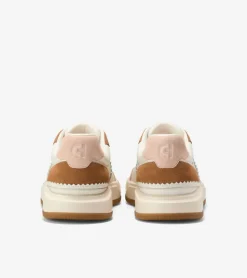 Cole Haan Sneakers*Women's Grandpr&oslash; Carissa Sneakers Ivory-Porcelain-GoldenHoney