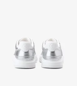 Cole Haan Sneakers*Women's GrandPrø Carissa Sneaker Silver-OpticWhite