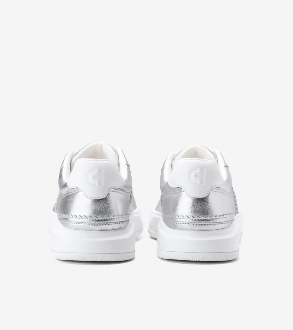 Cole Haan Sneakers*Women's GrandPrø Carissa Sneaker Silver-OpticWhite
