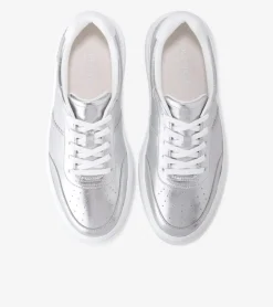 Cole Haan Sneakers*Women's GrandPrø Carissa Sneaker Silver-OpticWhite