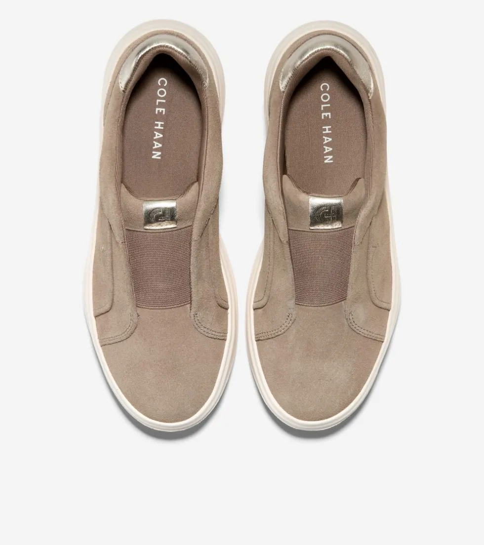 Cole Haan Sneakers*Women's GrandPrø Demi Slip-On Sneakers IrishCoffee-Ivory