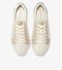 Cole Haan Sneakers*Women's GrandPrø Max Platform Sneakers Ivory-Oat-PineCrocPrint