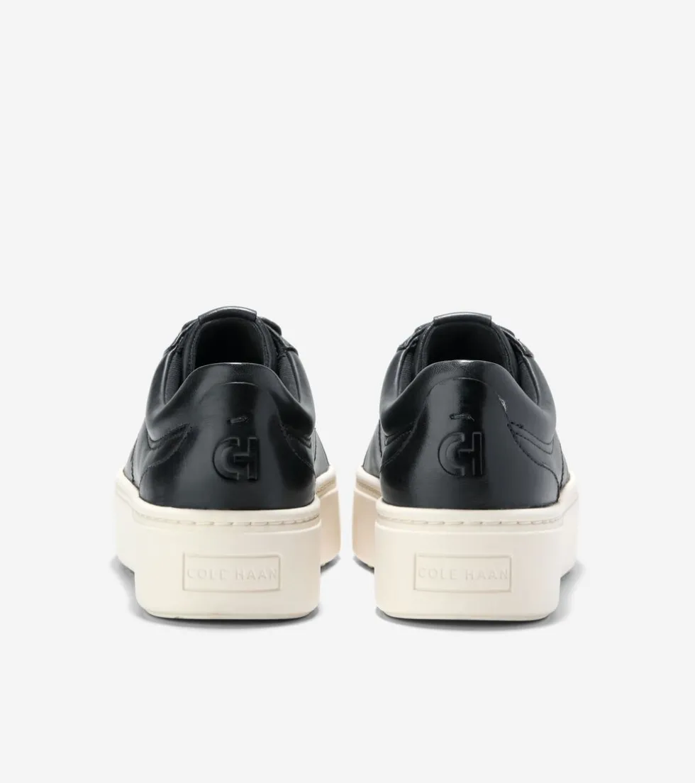 Cole Haan Sneakers*Women's GrandPrø Max Platform Sneakers Black-Ivory