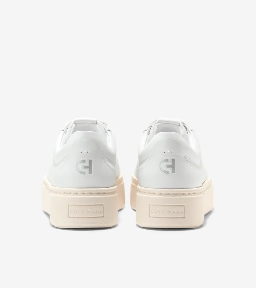 Cole Haan Sneakers*Women's GrandPrø Max Platform Sneakers OpticWhite-Ivory