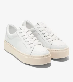 Cole Haan Sneakers*Women's GrandPrø Max Platform Sneakers OpticWhite-Ivory