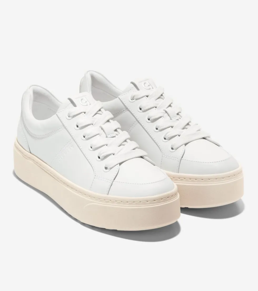 Cole Haan Sneakers*Women's GrandPrø Max Platform Sneakers OpticWhite-Ivory
