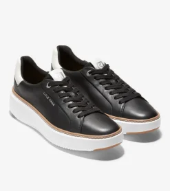 Cole Haan Sneakers*Women's GrandPr&oslash; Topspin Sneakers Black-OpticWhite