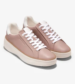Cole Haan Sneakers*Women's GrandPr&oslash; Topspin Sneakers Fawn-White-CrystalGray