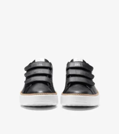 Cole Haan Sneakers*Women's GrandPr&oslash; Topspin Triple Strap Sneakers Black-OpticWhiteCroc