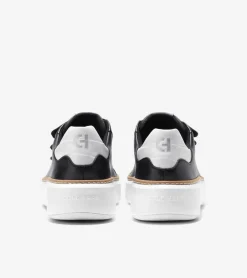 Cole Haan Sneakers*Women's GrandPrø Topspin Triple Strap Sneakers Black-OpticWhiteCroc
