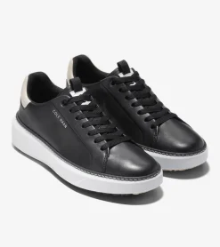 Cole Haan Golf Shoes|Sneakers*Women's GrandPr&oslash; Topspin Waterproof Golf Shoes Black-WhitecapGray-OpticWhite