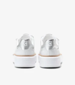 Cole Haan Sneakers*Women's GrandPr&oslash; Topspin Triple Strap Sneakers OpticWhite-Silver
