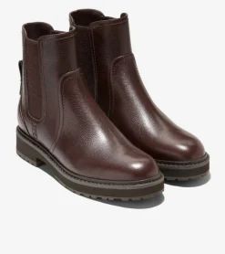 Cole Haan Boots*Women's Greenwich Waterproof Chelsea Boots Madeira