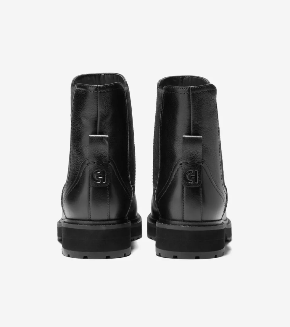 Cole Haan Boots*Women's Greenwich Waterproof Chelsea Boots Black