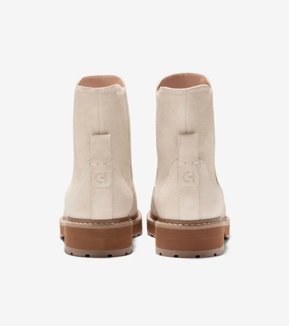 Cole Haan Boots*Women's Greenwich Waterproof Chelsea Boots Oat