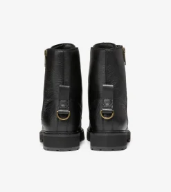 Cole Haan Boots*Women's Greenwich Waterproof Lace-Up Boots Black