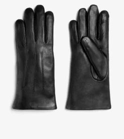 Cole Haan Hats, Gloves, & Scarves|Hats, Gloves, & Scarves*Women's Leather Touch Screen Gloves Black