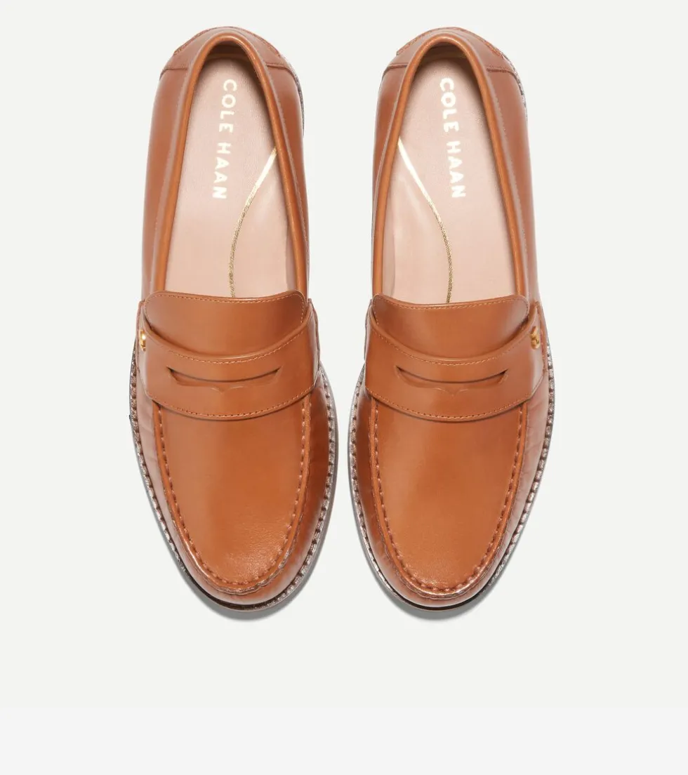 Cole Haan Dress Shoes|Loafers & Drivers*Women's Lux Pinch Penny Loafer Pecan