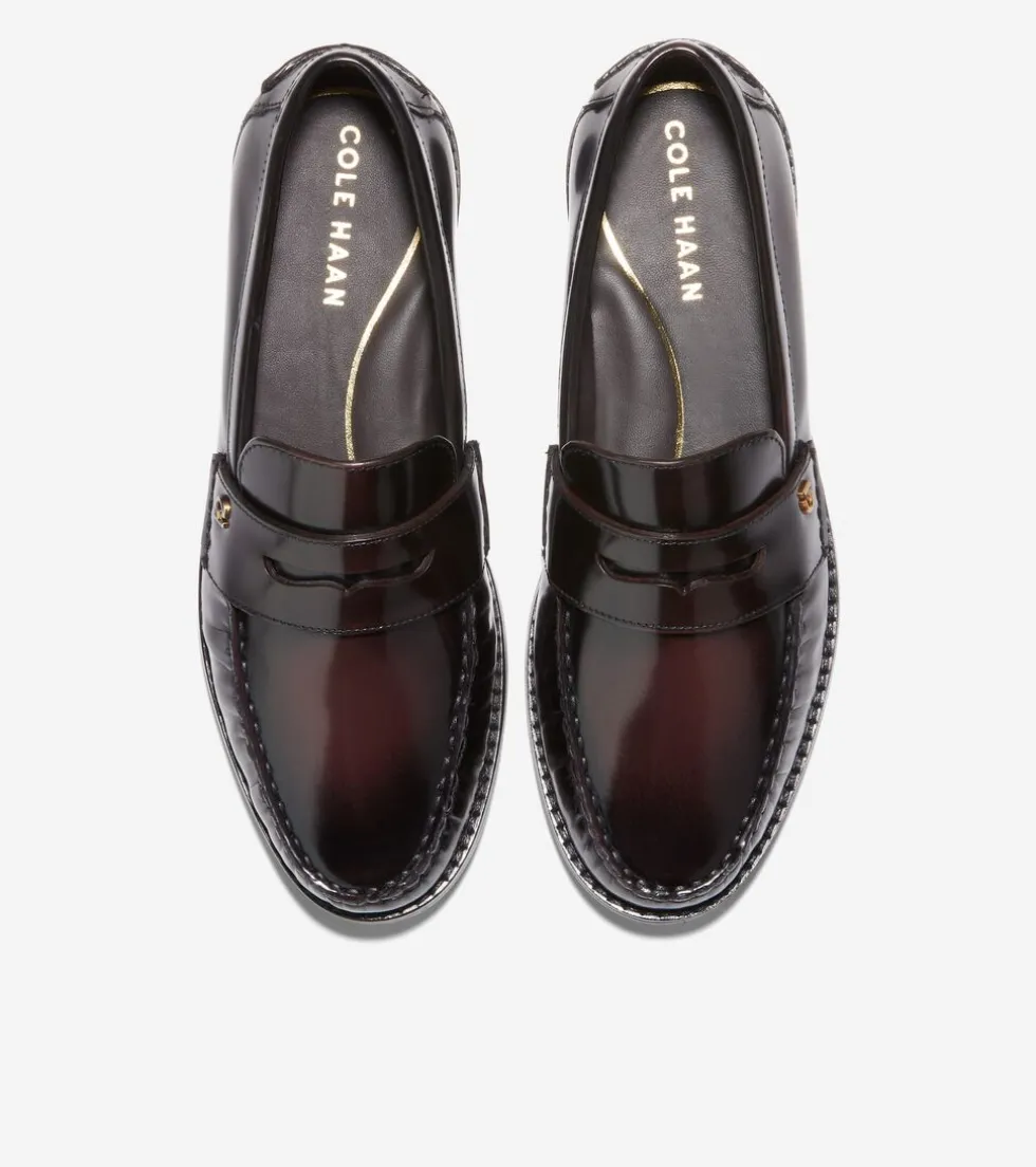 Cole Haan Dress Shoes|Loafers & Drivers*Women's Lux Pinch Penny Loafer DeepBurgundy