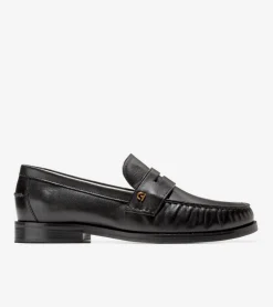 Cole Haan Dress Shoes|Loafers & Drivers*Women's Lux Pinch Penny Loafer Black