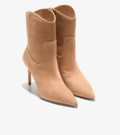 Cole Haan Dress Shoes|Boots*Women's Mackenna Western Stiletto Boots BlushTan