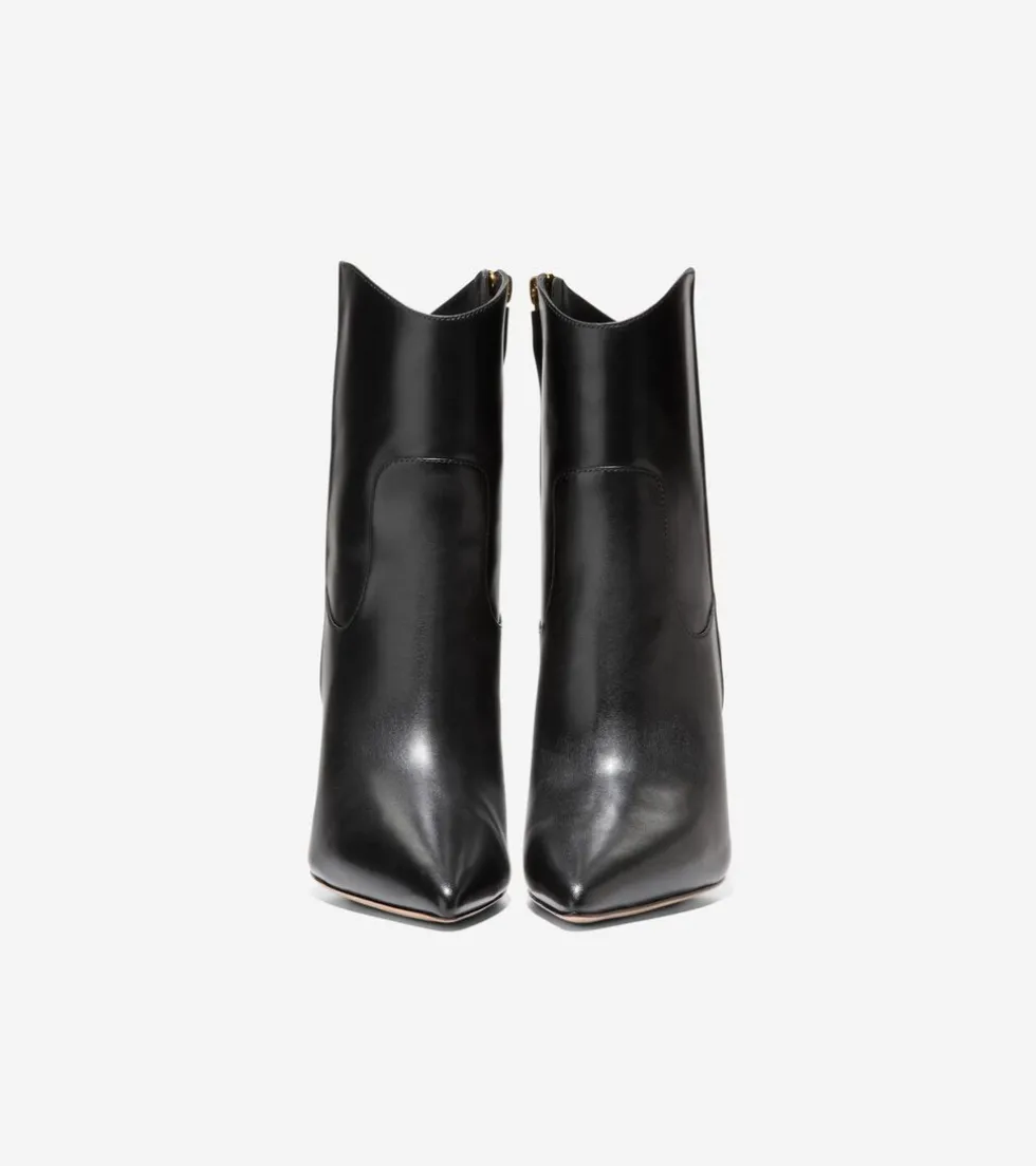 Cole Haan Dress Shoes|Boots*Women's Mackenna Western Stiletto Boots Black
