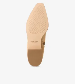 Cole Haan Boots*Women's Naia Western Ankle Boots GoldenToffee