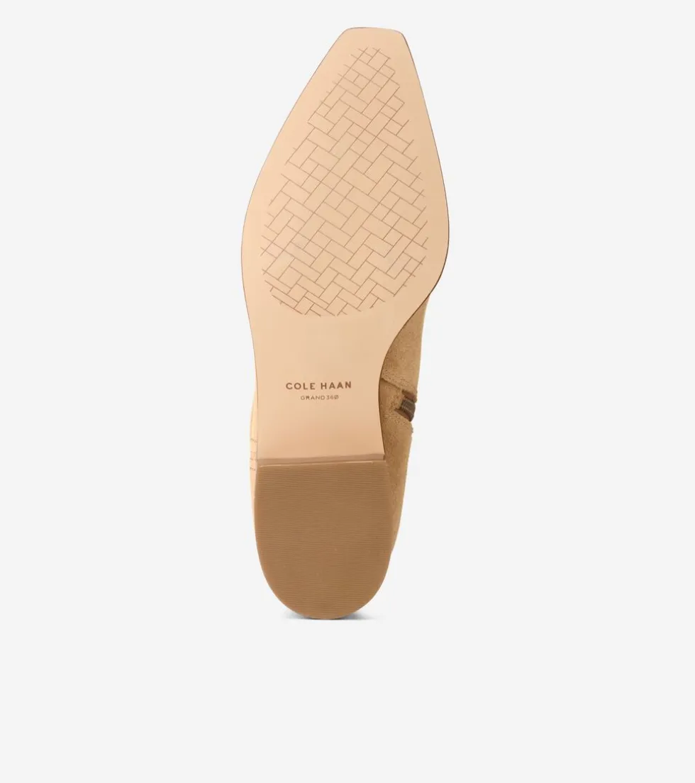 Cole Haan Boots*Women's Naia Western Ankle Boots GoldenToffee