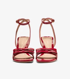Cole Haan Sandals|Dress Shoes*Women's Noella Bow Sandals RioRedPatent