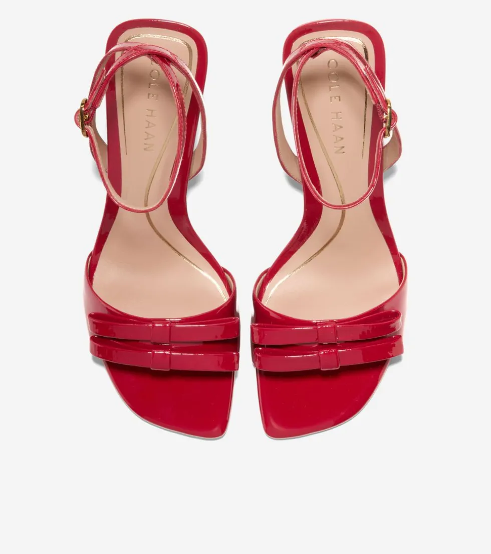 Cole Haan Sandals|Dress Shoes*Women's Noella Bow Sandals RioRedPatent