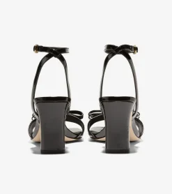 Cole Haan Sandals|Dress Shoes*Women's Noella Bow Sandals BlackPatent