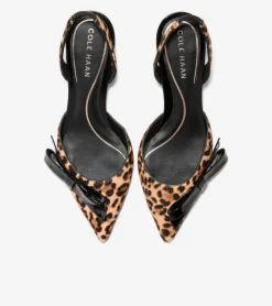 Cole Haan Dress Shoes|Heels & Pumps*Women's Noella Bow Slingback Pumps LeopardPrint