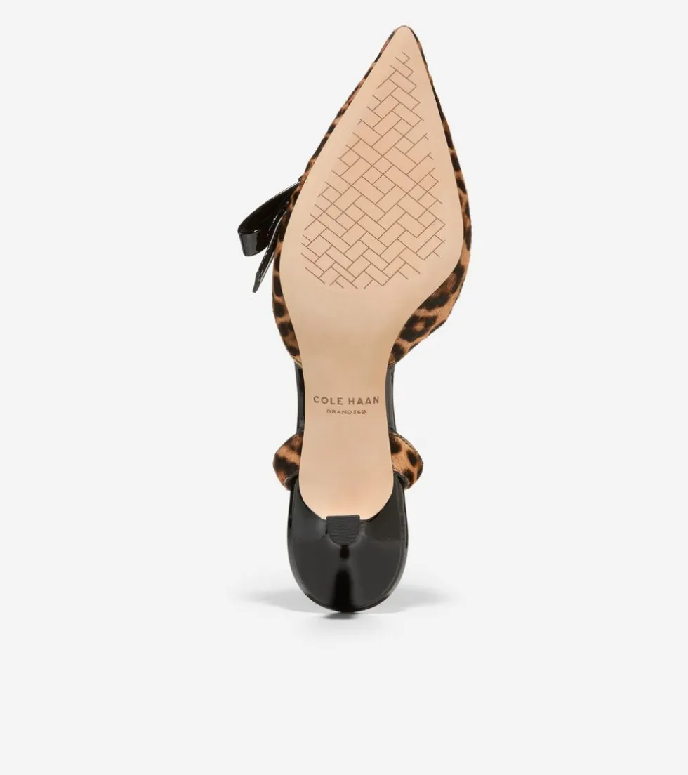 Cole Haan Dress Shoes|Heels & Pumps*Women's Noella Bow Slingback Pumps LeopardPrint