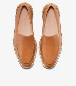 Cole Haan Dress Shoes|Loafers & Drivers*Women's ØriginalGrand Platform Venetian Loafer Pecan-Ivory