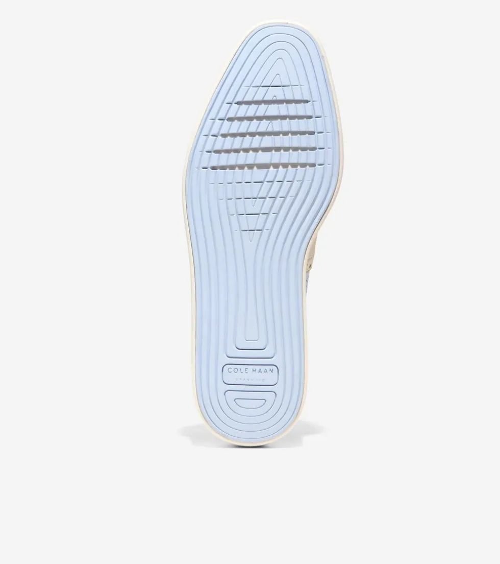 Cole Haan Oxfords*Women's ØriginalGrand Platform Wingtip Oxfords Heather-FolkstoneGray-Ivory