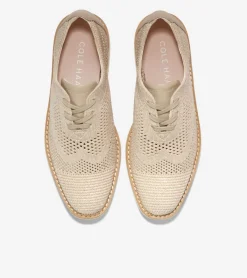Cole Haan Oxfords*Women's ØriginalGrand Stitchlite™ Platform Wingtip Oxfords RyeKnit-IvoryStitchlite™