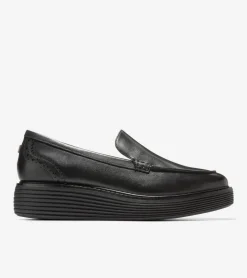 Cole Haan Dress Shoes|Loafers & Drivers*Women's &Oslash;riginalGrand Platform Venetian Loafer Black