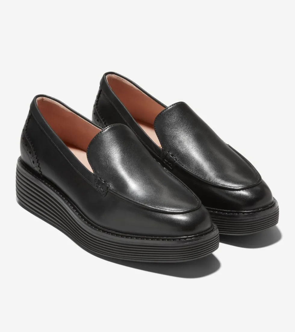 Cole Haan Dress Shoes|Loafers & Drivers*Women's ØriginalGrand Platform Venetian Loafer Black